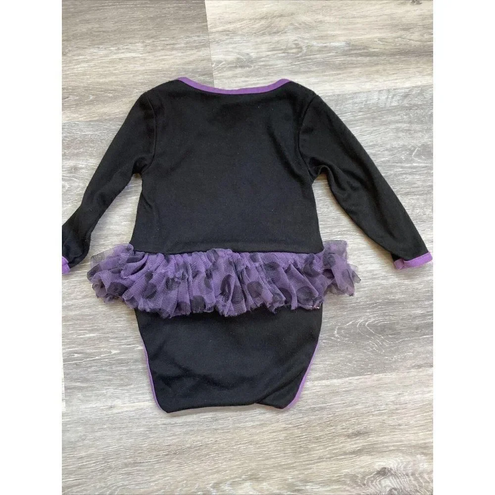 Black Cat HALLOWEEN ~ Infant CREEPER BODYSUIT ~ Sz